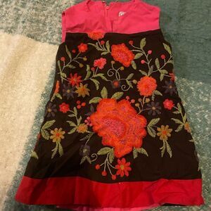 Isabel Garreton embroidered baby girl dress 2t bb